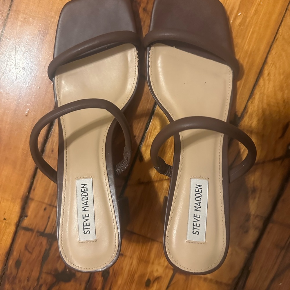 Steve Madden Chocolate Brown Women's Sandals